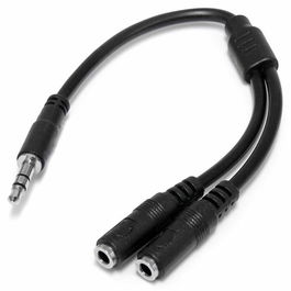 Adaptateur Audio Jack Startech MUY1MFFS Noir 0,2 m