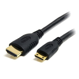 Startech Câble HDMI 2 m vers Mini HDMI – Haute Vitesse avec Ethernet – Mâle vers Mâle – 4K