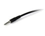 Startech MUHSMF2M Câble Extenseur Audio Jack 3,5 mm Mâle vers Femelle 2 m Noir