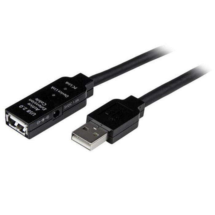 StarTech.com Câble d'Extension USB 2.0 Actif 20 m, Amplifié, USB A Mâle vers USB A Femelle StarTech.com Câble d'Extension USB 2.0 Actif 20 m, Amplifié, USB A Mâle vers USB A Femelle