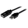StarTech.com Câble d'Extension USB 2.0 Actif 20 m, Amplifié, USB A Mâle vers USB A Femelle