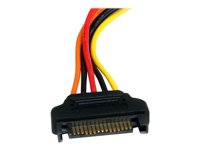 Startechcom 0,3 m Câble d'Extension d'Alimentation SATA Mâle vers Femelle