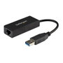 Startechcom USB31000S Adaptateur USB 3.0 vers Ethernet Gigabit RJ45 Externe Noir