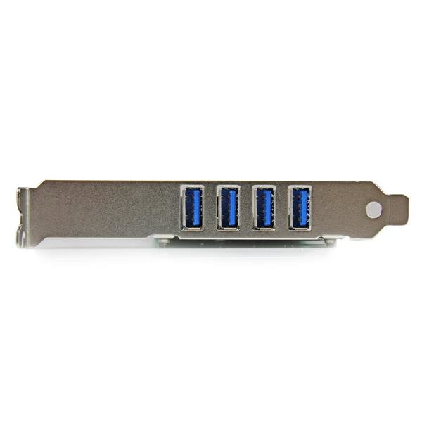 StarTech PEXUSB3S4V Carte PCI Express USB 3.0 4 Ports avec UASP et Alimentation SATA