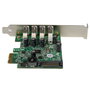 StarTech PEXUSB3S4V Carte PCI Express USB 3.0 4 Ports avec UASP et Alimentation SATA