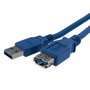 StarTech.com Câble d'extension USB 3.2 Gen 1 SuperSpeed 1m, mâle vers femelle, bleu