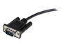 Startech DB9 Câble Extension Série RS232 2m Mâle vers Femelle Noir Blindé