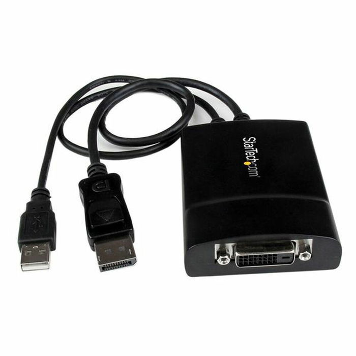 Adaptateur DisplayPort vers DVI Startech DP2DVID2 Noir Adaptateur DisplayPort vers DVI Startech DP2DVID2 Noir