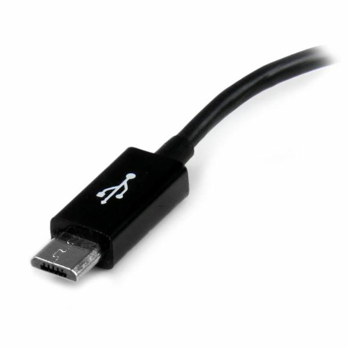 Câble Micro USB Startech UUSBOTG USB A Micro USB B Noir Câble Micro USB Startech UUSBOTG USB A Micro USB B Noir