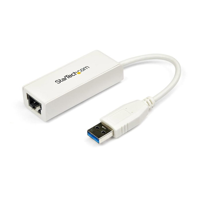 Startechcom USB31000SW Adaptateur USB 3.0 vers Ethernet Gigabit RJ45 Réseau Externe NIC Compatible Windows macOS Ubuntu ChromeOS Startechcom USB31000SW Adaptateur USB 3.0 vers Ethernet Gigabit RJ45 Réseau Externe NIC Compatible Windows macOS Ubuntu ChromeOS