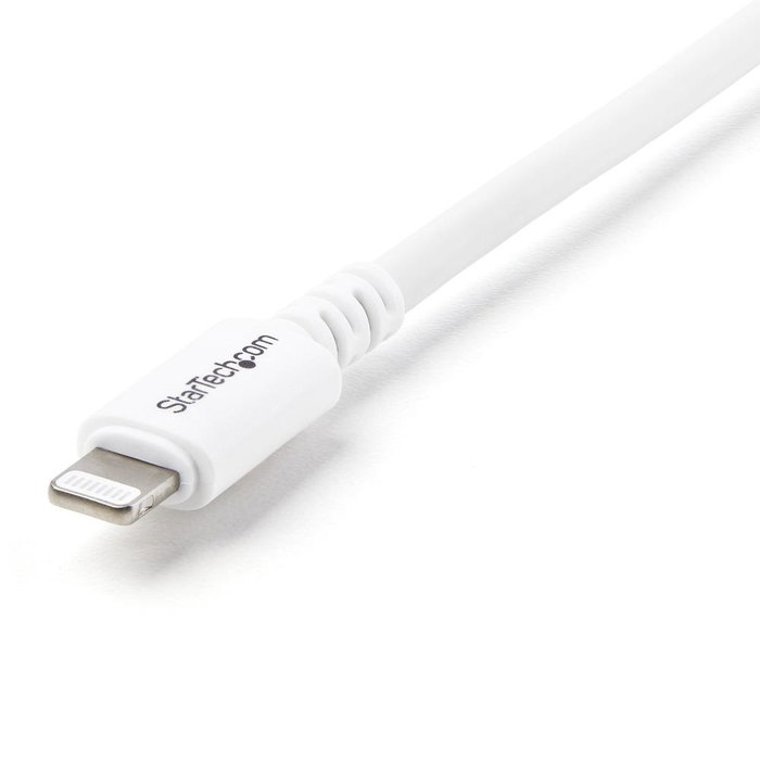 Startechcom USBLT1MW Câble Lightning vers USB Type-A 1m MFi Blanc Charge et Synchronisation