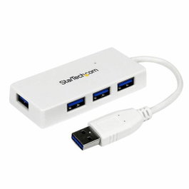 StarTech.com Hub USB 3.2 Gen 1 ST4300MINU3W 4 ports Blanc
