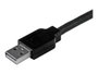 StarTech.com Câble USB 2.0 Actif USB B mâle vers USB A mâle 15 m Noir