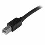 Câble USB Startech USB2HAB50AC Noir Aluminium