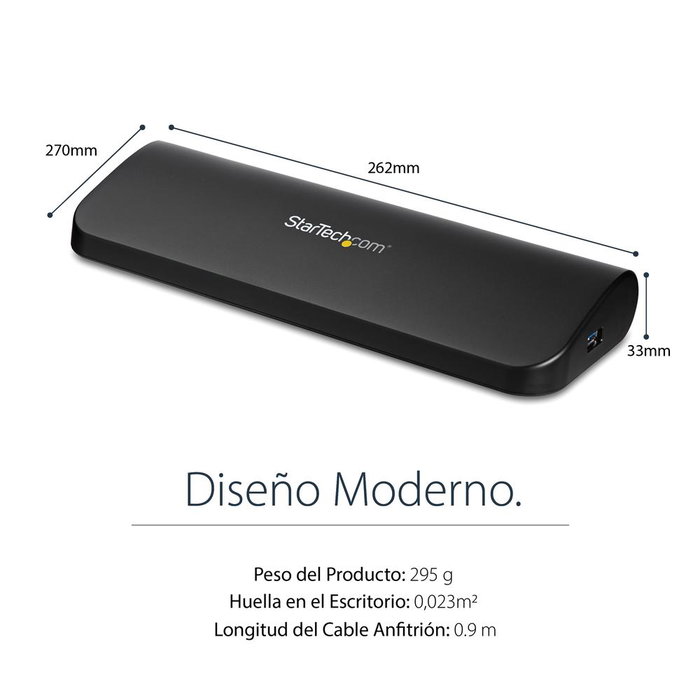 Startech Docking Station USB 3.0 10-en-1 avec HDMI DVI VGA Ethernet Gigabit Audio