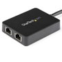 StarTech.com USB32000SPT Adaptateur USB 3.0 vers Double Gigabit Ethernet RJ45 avec Pass-Through USB 3.0
