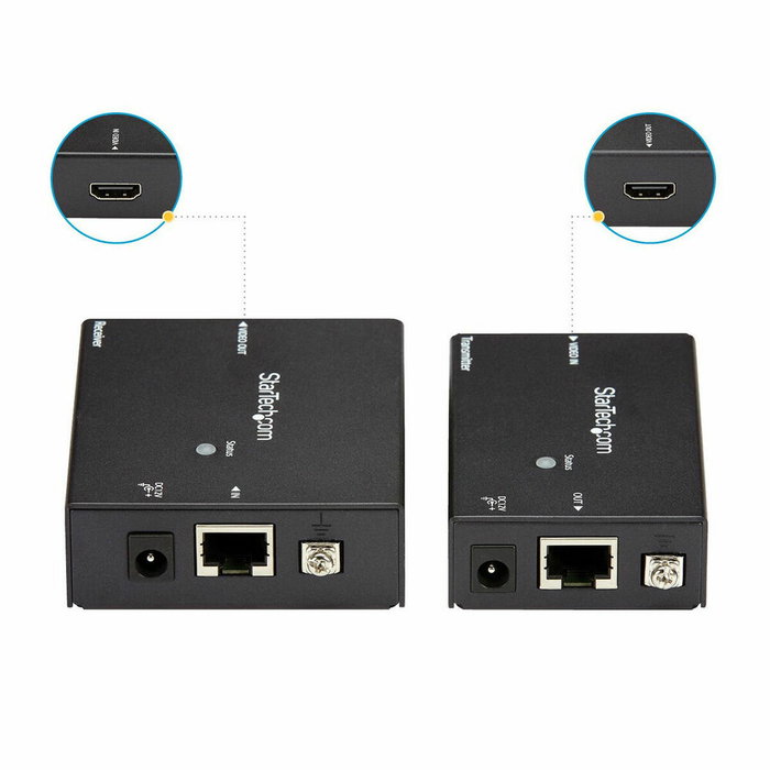 Commutateur HDMI Startech ST121HDBTE HDMI RJ-45 10 cm