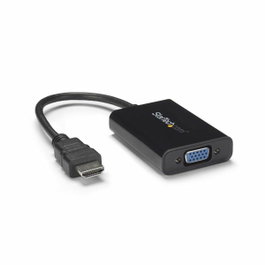 StarTech.com Adaptateur HDMI vers VGA avec audio, 25 cm, Noir