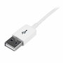 Câble USB Startech USBEXTPAA1MW Blanc