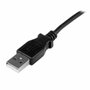 Startechcom Câble USB Type-A vers Mini-B coudé vers le haut, 1m, Noir