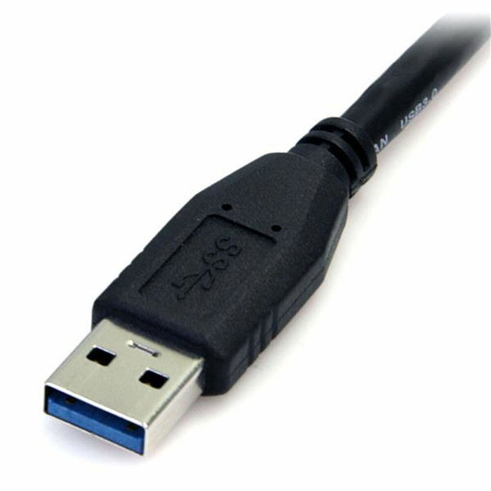 Câble USB vers Micro USB Startech USB3AUB50CMB Noir