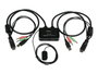 StarTech.com SV211HDUA: Commutateur KVM HDMI 2 ports USB avec câbles intégrés, 1080p
