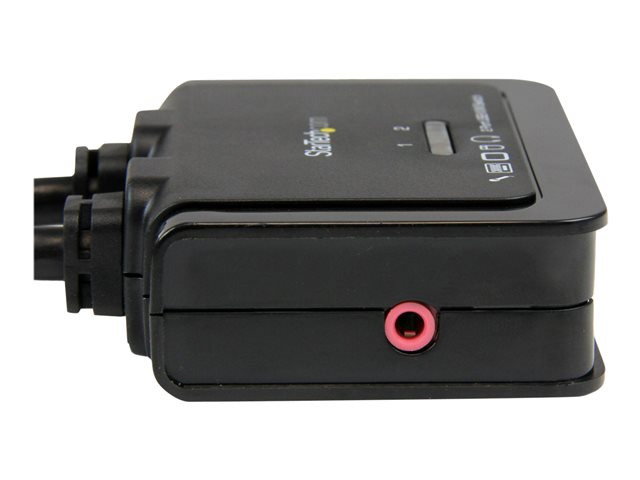 StarTech.com SV211HDUA: Commutateur KVM HDMI 2 ports USB avec câbles intégrés, 1080p StarTech.com SV211HDUA: Commutateur KVM HDMI 2 ports USB avec câbles intégrés, 1080p