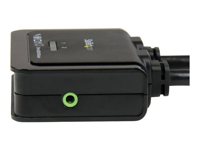 StarTech.com SV211HDUA: Commutateur KVM HDMI 2 ports USB avec câbles intégrés, 1080p StarTech.com SV211HDUA: Commutateur KVM HDMI 2 ports USB avec câbles intégrés, 1080p