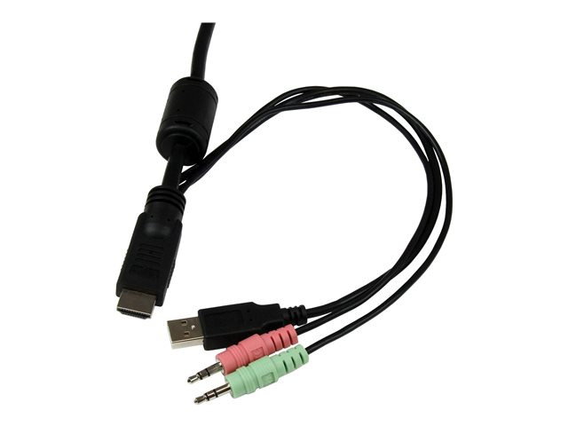 StarTech.com SV211HDUA: Commutateur KVM HDMI 2 ports USB avec câbles intégrés, 1080p StarTech.com SV211HDUA: Commutateur KVM HDMI 2 ports USB avec câbles intégrés, 1080p