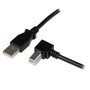 Startechcom USBAB2MR Câble Adaptateur USB 2m pour Imprimante - USB A Mâle à USB B Mâle avec Connecteur en Angle Droit