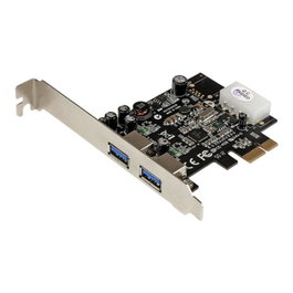 Startech Adaptateur PCI Express vers 2 ports USB 3.0 PEXUSB3S25