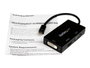 Startechcom DKT31CMDPHPD Adaptateur Mini DisplayPort vers HDMI, DVI, VGA - Convertisseur 3 en 1, Résolution 1920x1200