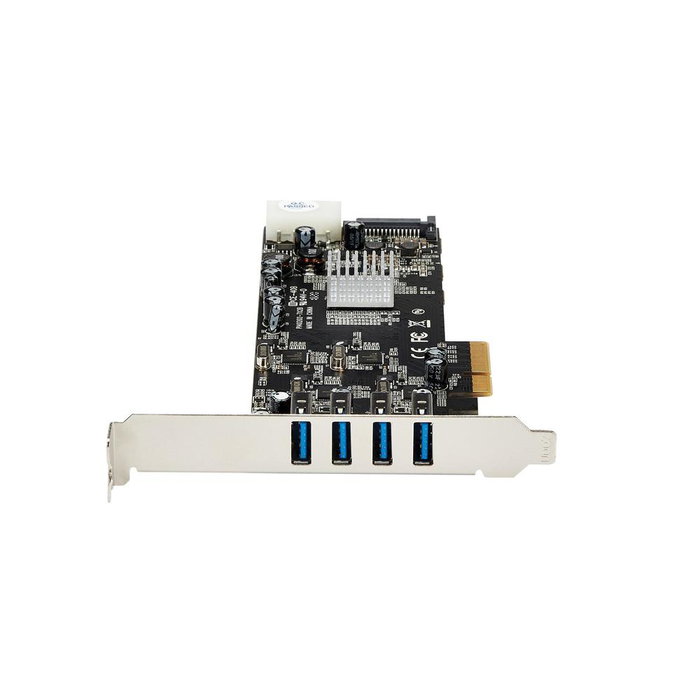 StarTech PEXUSB3S44V Carte PCI Express 4 Ports USB 3.0 avec UASP et Alimentation SATA
