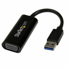 Startech Adaptateur USB 3.0 vers VGA USB32VGAES Noir