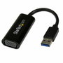 Startech Adaptateur USB 3.0 vers VGA USB32VGAES Noir