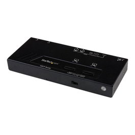 StarTech.com Switch HDMI matriciel 2x2 VS222HDQ Noir