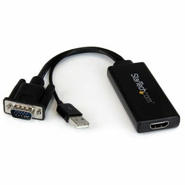 Adaptateur HDMI vers VGA Startech VGA2HDU Noir