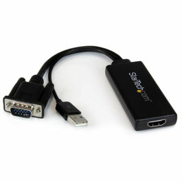 Startechcom Adaptateur VGA vers HDMI VGA2HDU avec audio USB