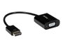 StarTech.com DP2VGA3 Adaptateur DisplayPort vers VGA Actif 10 cm