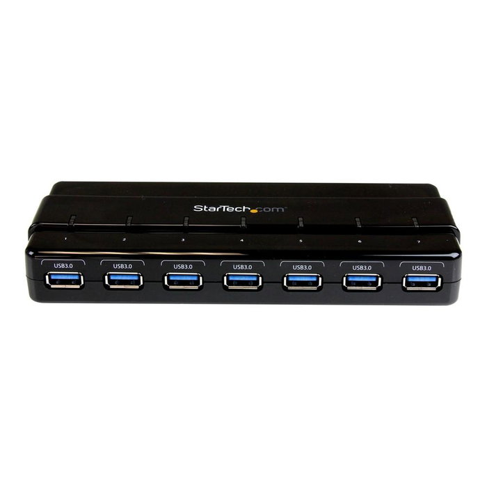 StarTech.com ST7300USB3B Hub USB 3.0 7 Ports Type-A SuperSpeed Alimentation Externe Plug and Play Noir StarTech.com ST7300USB3B Hub USB 3.0 7 Ports Type-A SuperSpeed Alimentation Externe Plug and Play Noir