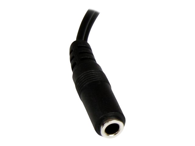 Startechcom Adaptateur Audio 3,5 mm Femelle vers 2x RCA Mâle 0,15 m Noir Startechcom Adaptateur Audio 3,5 mm Femelle vers 2x RCA Mâle 0,15 m Noir