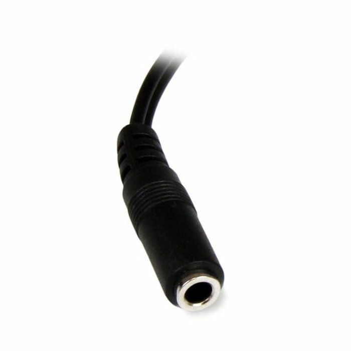 Câble Audio Jack (3,5 mm) vers 2 RCA Startech MUFMRCA Noir 0,15 m
