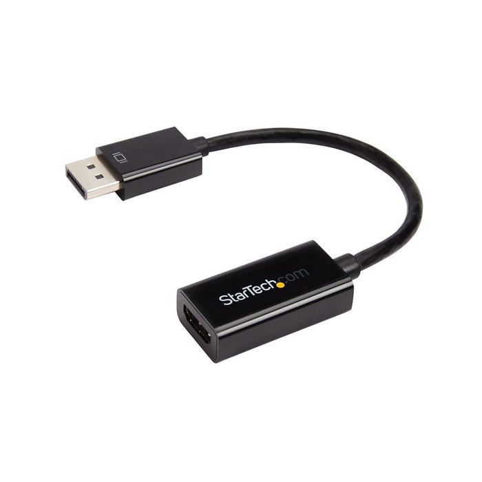 StarTech.com DP2HD4KS Adaptateur DisplayPort vers HDMI Actif 4K 30Hz Mâle à Femelle