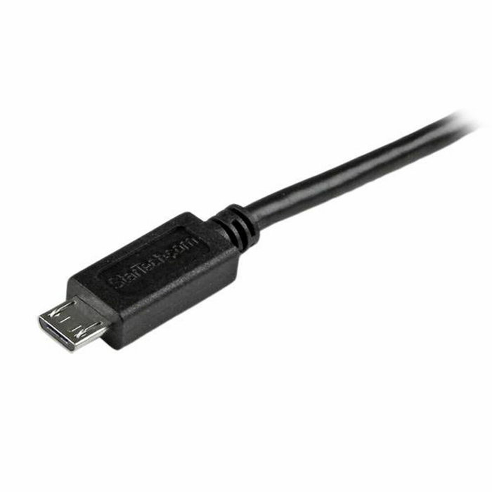 Câble USB vers Micro USB Startech USBAUB2MBK Noir