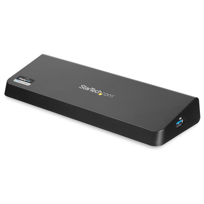 Startech USB3Dockhdpc Station d'accueil USB 3.0 9-en-1 avec HDMI et DisplayPort Noir