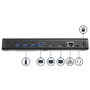Startech USB3Dockhdpc Station d'accueil USB 3.0 9-en-1 avec HDMI et DisplayPort Noir