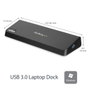 Startech USB3Dockhdpc Station d'accueil USB 3.0 9-en-1 avec HDMI et DisplayPort Noir