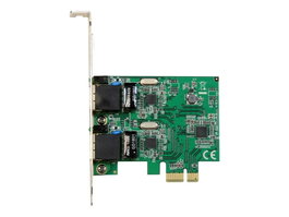 Startech Carte Réseau 2 Ports Ethernet Gigabit PCI-E ST1000SPEXD4