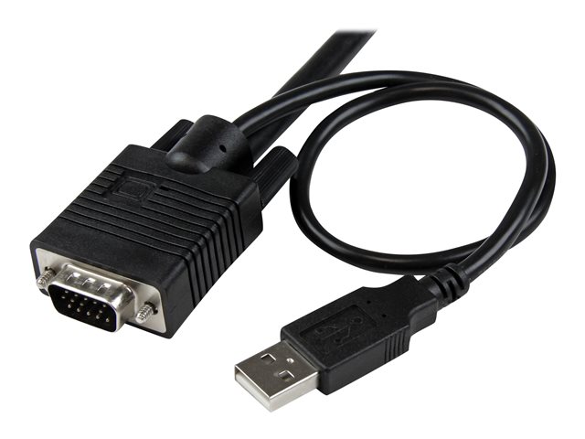 StarTech.com SV211USB Commutateur KVM 2 Ports VGA USB, Résolution 2048x1536, Alimentation USB, Commutateur à Distance