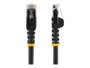 StarTech.com Câble Réseau CAT6 RJ45 2 m LSZH - N6LPATCH2MBK, UTP, 10 Gigabit, PoE 100W, Snagless